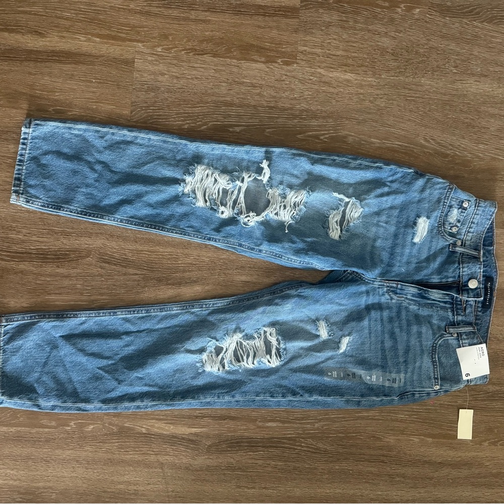Aeropostale mom jeans